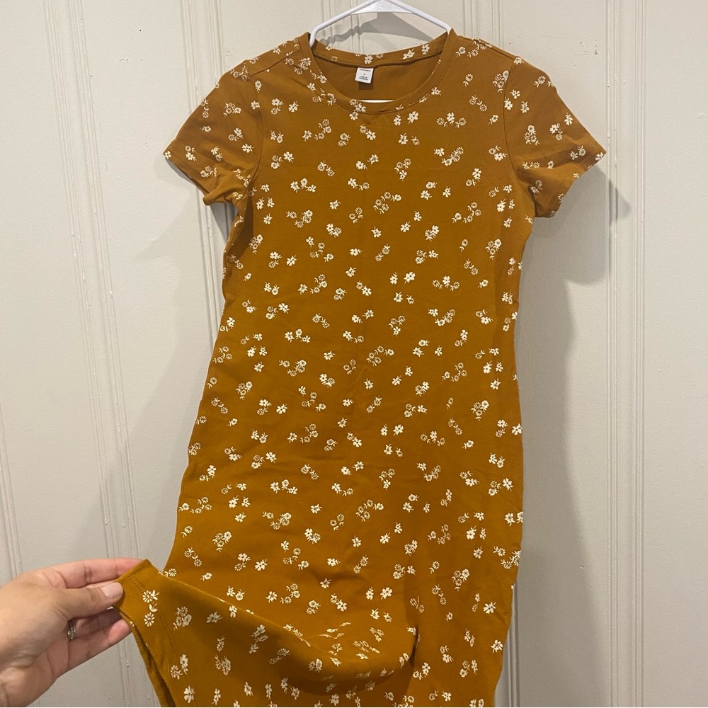 Summer Midi Dress short sleeve